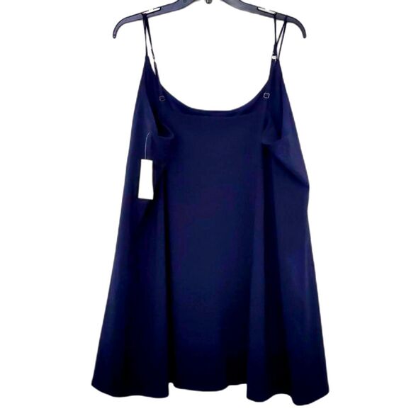NEW Women's Navy Blue Abercrombie & Fitch Sexy Intimate Slip Dress 2XLT - Picture 2 of 8
